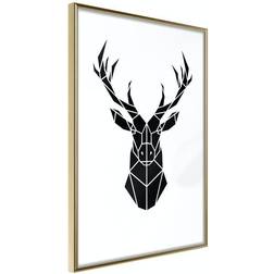 Arkiio Affisch Harmonious Deer [Poster] 40x60 Poster